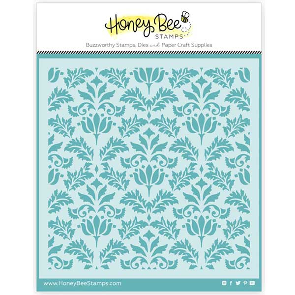 Honey Bee Stamps Vintage Flourish Stencil