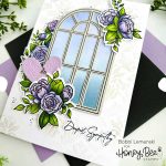 Honey Bee Stamps Vintage Flourish Stencil