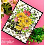 Honey Bee Stamps Daisy Layers Bouquet Stencils