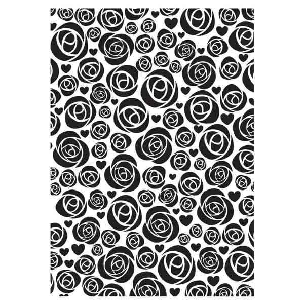 Kaisercraft Roses Embossing Folder