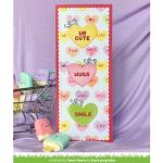 Lawn Fawn Conversation Heart Stencils