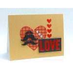 Memory Box Plush Heart Stencil