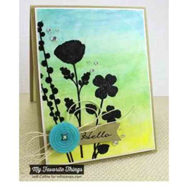 My Favorite Things Wildflowers Mix-ables Stencil