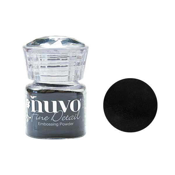 Nuvo Fine Detail Embossing Powder - Jet Black