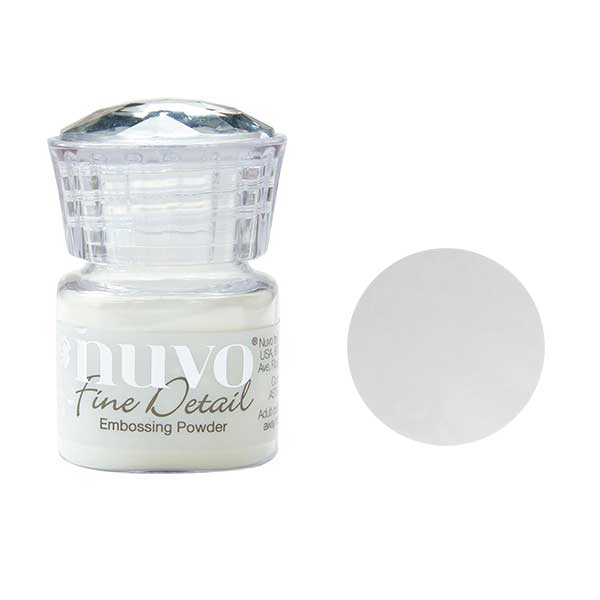 Nuvo Embossing Powder - Crystal Clear