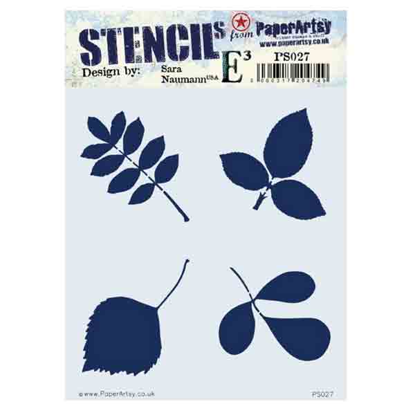 Paper Artsy Stencil by Sara Naumann PS027