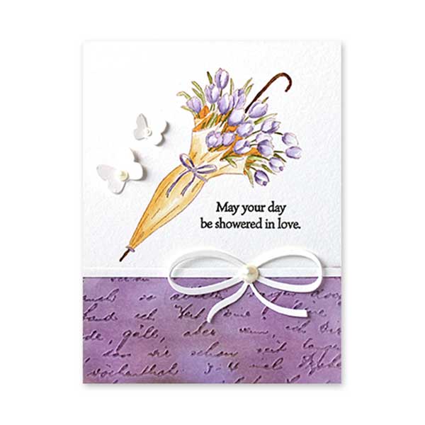 Penny Black Embossing Folder - Noted