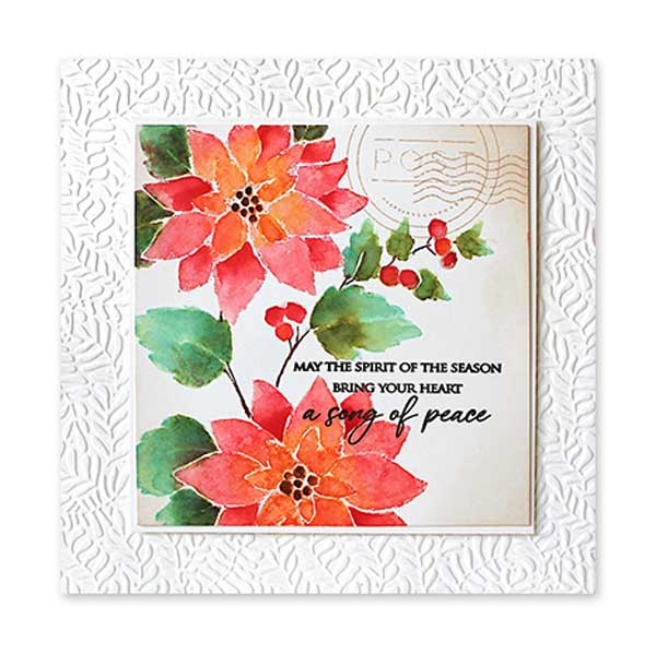 Penny Black Embossing Folder - Variegated