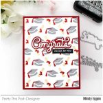 Pretty Pink Posh Layered Graduation Stencils (3 Pack)