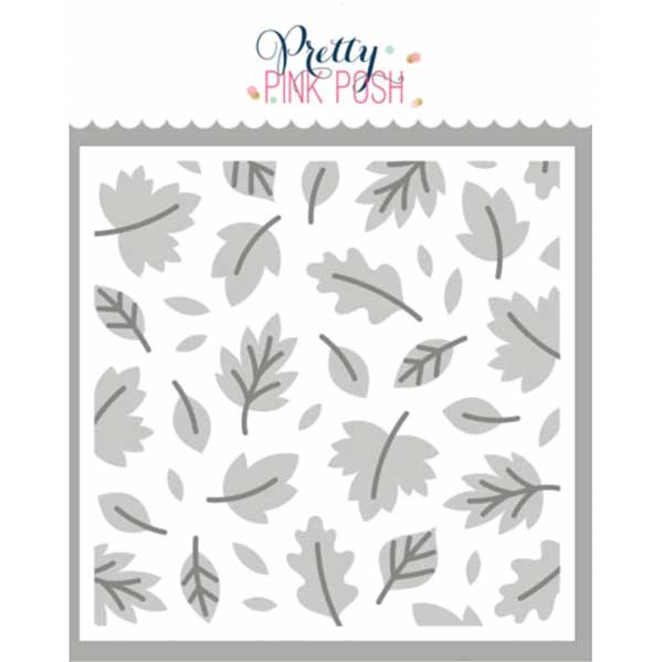 Pretty Pink Posh Layered Foliage Stencils (2 Pack)