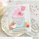 Pretty Pink Posh Layered Heart Lattice Stencils