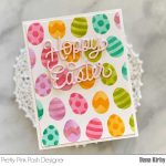 Pretty Pink Posh Layered Eggs Stencils (2 Pack)