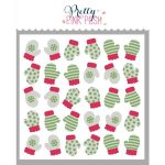 Pretty Pink Posh Layered Mitten Stencil Set