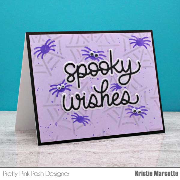 Pretty Pink Posh Layered Spider Webs Stencils (2 Pack)