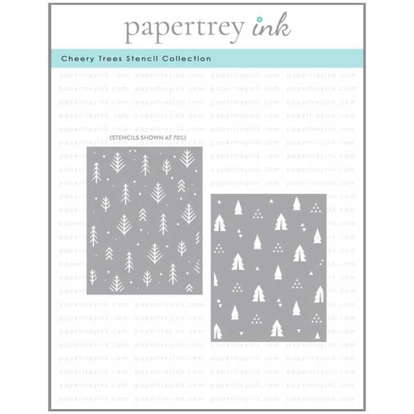 Papertrey Ink Cheery Trees Stencil Collection