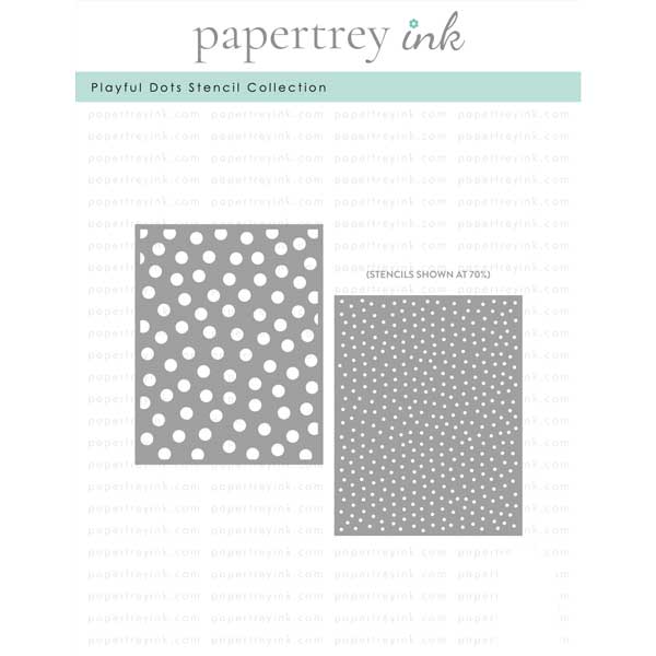 Papertrey Ink Playful Dots Stencil Collection