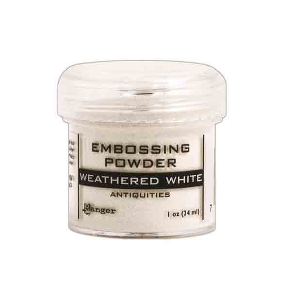 Ranger Weathered White Embossing Powder