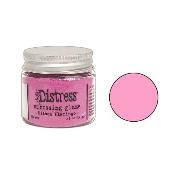 Tim Holtz Distress Embossing Glaze - Kitsch Flamingo