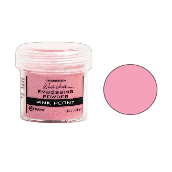 Wendy Vecchi Pink Peony Embossing Powder