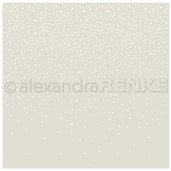 Alexandra Renke Falling Snow Stencil