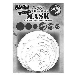 Stampers Anonymous - Tim Holtz Layering Mask Set 6/Pkg