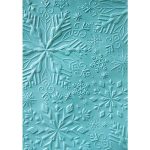 Sizzix 3-D Textured Impressions Winter Snowflakes Embossing Folder