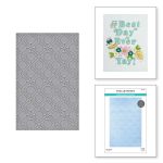 Spellbinders Embossing Folder – Geo Screen