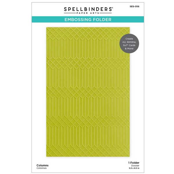 Spellbinders Columns Embossing Folder