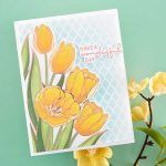 Spellbinders Wonderful Tulips Layered Stencils