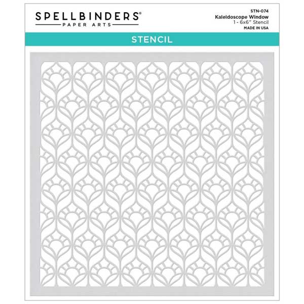 Spellbinders Kaleidoscope Window Stencil