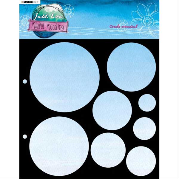 Studio Light Circle Essentials Stencil