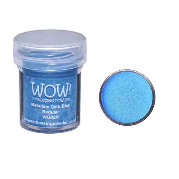 WOW! Dark Blue Metalline Embossing Powder