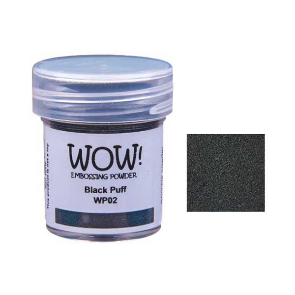 WOW! Black Puff Embossing Powder