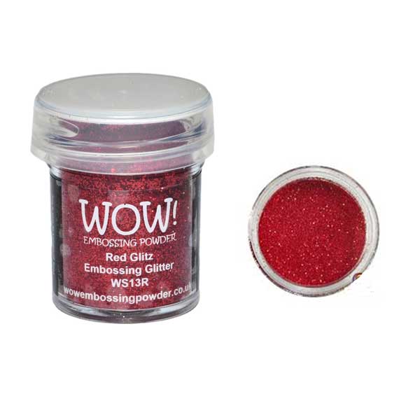 WOW! Red Glitz Embossing Glitter