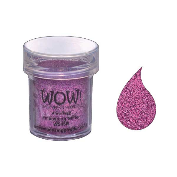 WOW! Pink Fizz Embossing Glitter