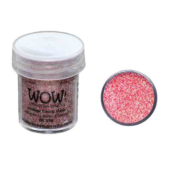 WOW! Vintage Candy Cane Embossing Powder