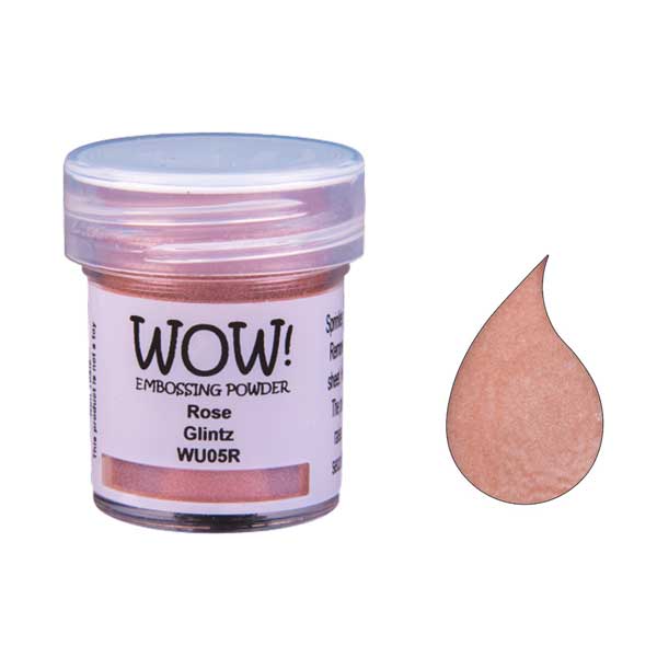 WOW! Rose Glintz Embossing Powder