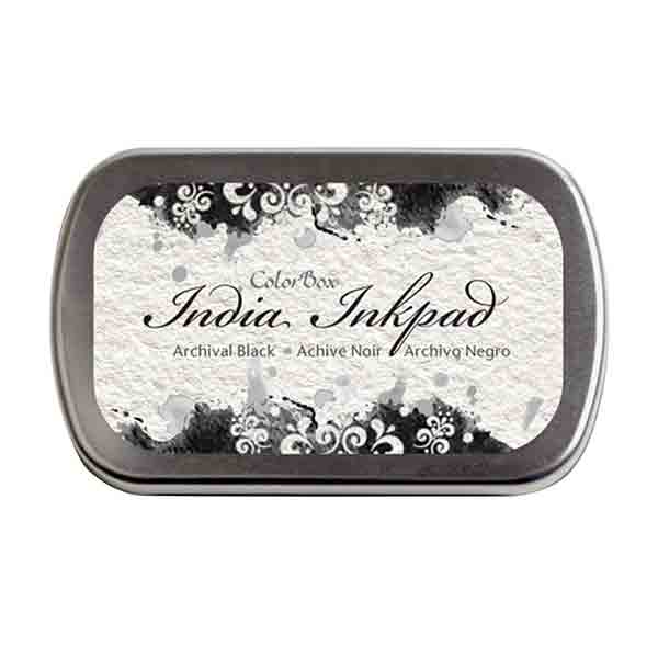 Color Box India Inkpad - Archival Black