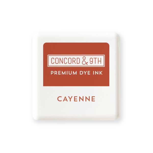 Concord &amp; 9th Ink Cube: Cayenne