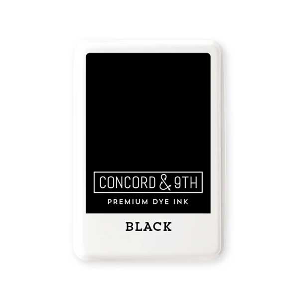 Concord &amp; 9th Ink Pad: Black