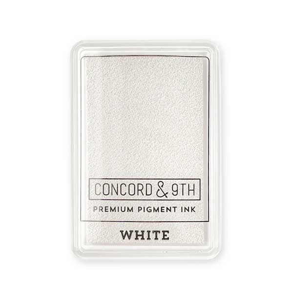 Concord &amp; 9th Ink Pad: White