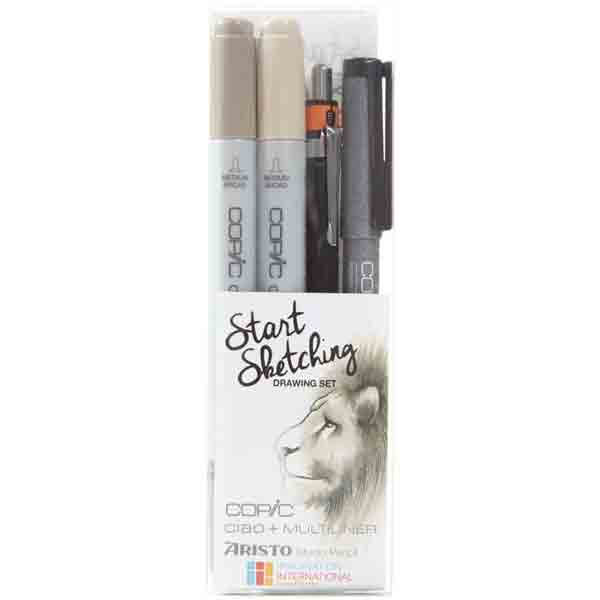 Copic Marker Start Sketching - Drawing Set