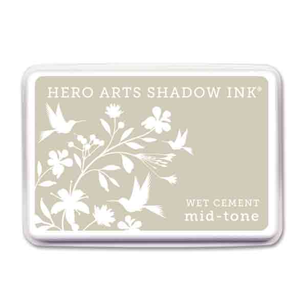 Wet Cement Hero Arts Shadow Ink Pad, Mid-tone