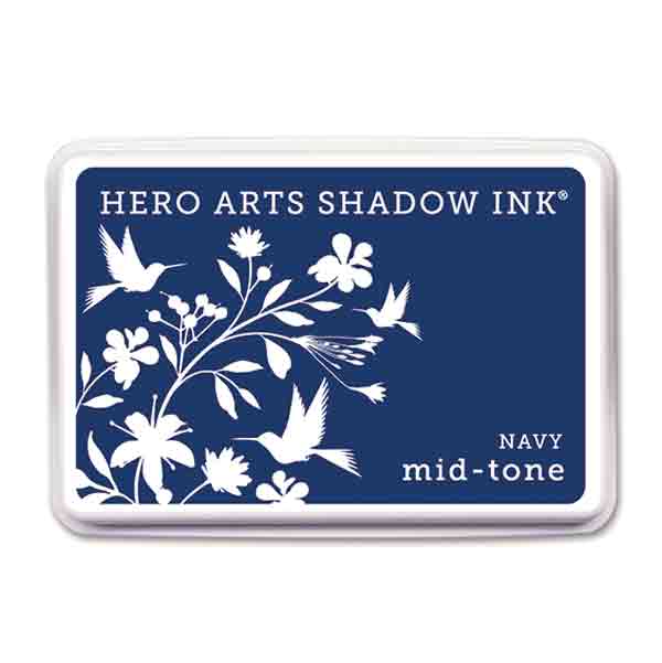 Navy Hero Arts Shadow Ink Pad, Mid-tone