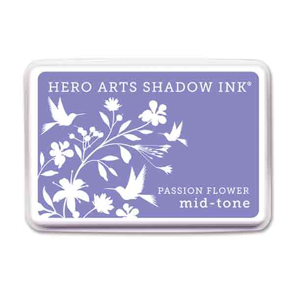 Passion Flower Hero Arts Shadow Ink Pad, Mid-tone