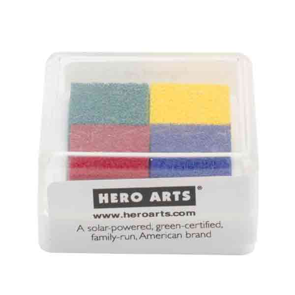 Hero Arts Basic Pigment Ink Cube - 4 colors