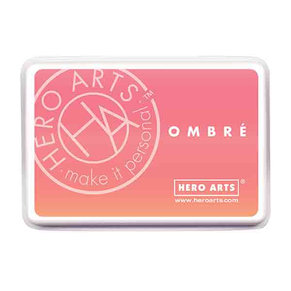 Hero Arts Light to Dark Peach Ombre Ink Pad