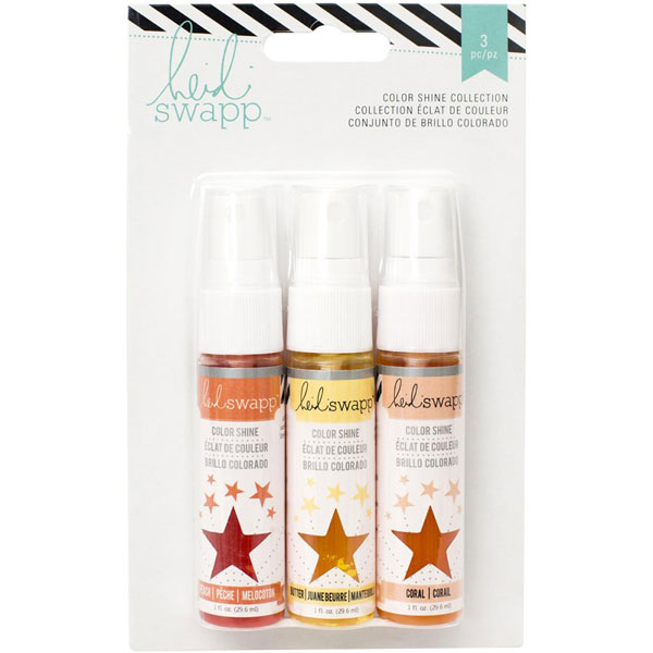 Heidi Swapp Color Shine Spritz - Creamsicle