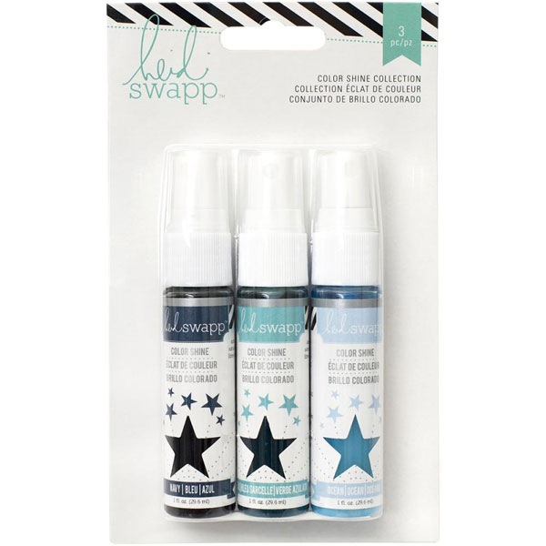 Heidi Swapp Color Shine Spritz - True Blue