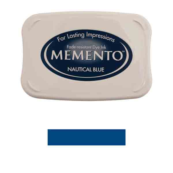 Memento Nautical Blue Dye Ink Pad